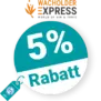 5% Wacholder Express Rabatt – Newsletter