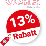 13% Wandler Elektroroller Rabatt – Angebote
