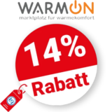 14% Warm-On Rabatt – Sale