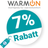 7% Warm-On Rabatt – AUF ALLES