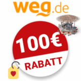 100€ weg.de Gutschein