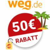 50€ weg.de Gutschein
