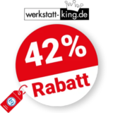 42% Werkstatt King Rabatt – Auf Elektrowerkzeug
