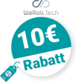 10€ WeRoll Rabatt – Newsletter