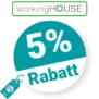 5% workingHOUSE Rabatt – Newsletter
