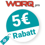 5€ Worq Pro Rabatt – Newsletter