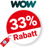 33% WOW Rabatt – WOW Filme & Serien Abo
