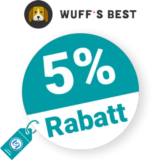 5% Wuff’s Best Rabatt – Newsletter