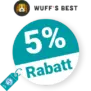 5% Wuff’s Best Rabatt – Newsletter