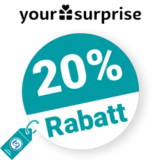 20% YourSurprise Rabatt – Newsletter