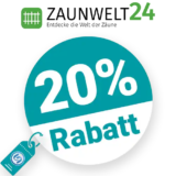 20% Zaunwelt24 Rabatt – AUF ALLES