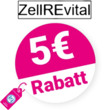 5€ ZellREvital Gutschein – Auf Zenda Wave Produkte