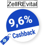 9,6% ZellREvital Rabatt – Cashback