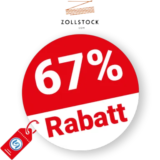 67% Zollstock.com Rabatt – Mengenrabatt