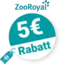 5€ ZooRoyal Rabatt – Newsletter